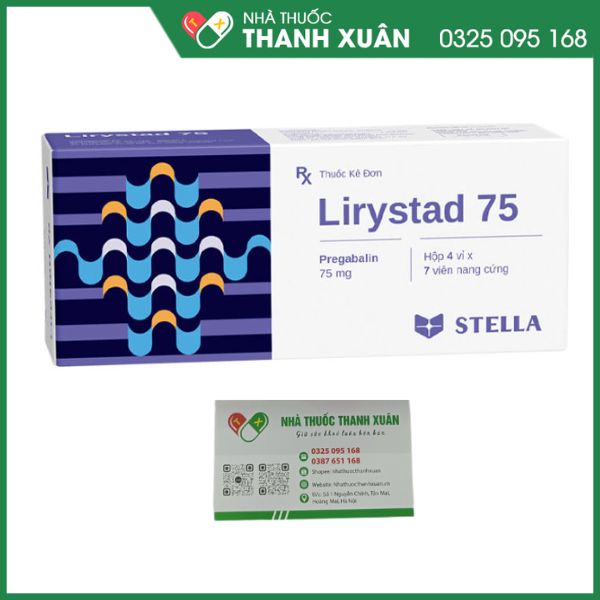 Lirystad 75 điều trị động kinh cục bộ